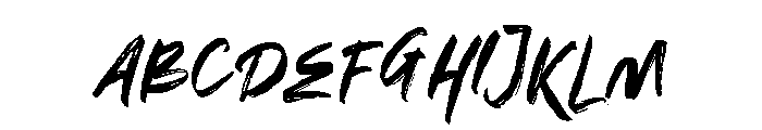 HOLIGAN Regular1 Font UPPERCASE
