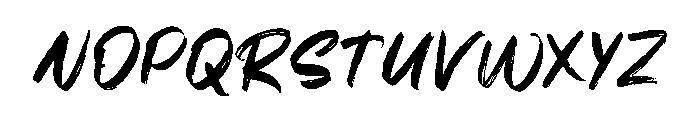 HOLIGAN Regular1 Font UPPERCASE