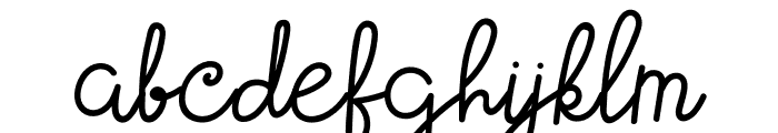 HOLY MOLLYN Font LOWERCASE