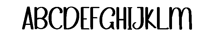 HOME CLOUD Font UPPERCASE
