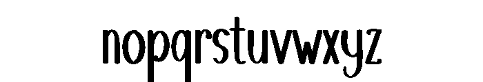 HOME CLOUD Font LOWERCASE