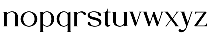 HONERA Font LOWERCASE