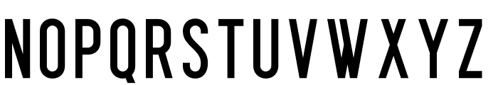 HONRESD Font UPPERCASE