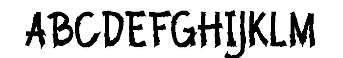 HOUSKA Font UPPERCASE
