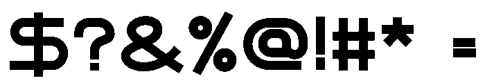 HOVANE Font OTHER CHARS