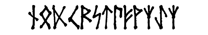 HoVrunes Font LOWERCASE