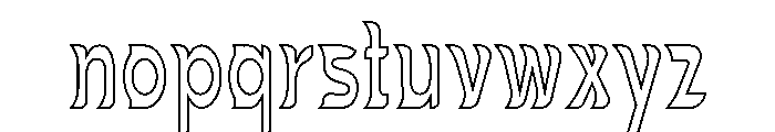 Hobbitam Font LOWERCASE