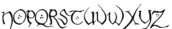 Hobbiton Handscrawl Regular Font UPPERCASE