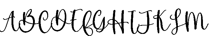 Hobby Font UPPERCASE