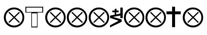 Hobo Signs Font OTHER CHARS