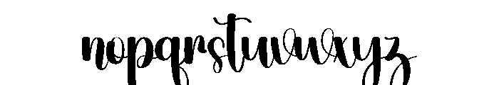 Hockey1 Font LOWERCASE