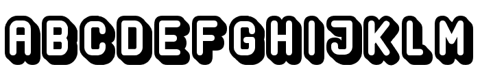 Hocus Pocus Hollow Regular Font LOWERCASE