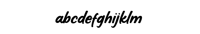 Hoffers Script DEMO Regular Font LOWERCASE