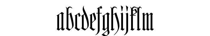 Hofstaetten Font LOWERCASE