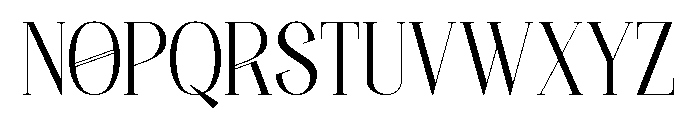 Holdmen Paradise Font UPPERCASE
