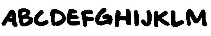 Hole Shot Font UPPERCASE