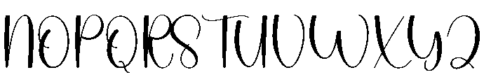 Holiday Honey Font UPPERCASE