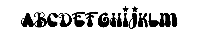 Holiday In Bali Font UPPERCASE