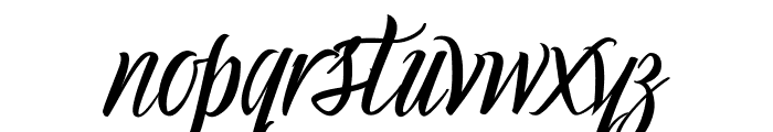 Holiday Romance Demo Font LOWERCASE