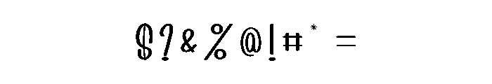Holiday Season Font OTHER CHARS