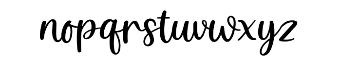 Holiday Wishes Font LOWERCASE