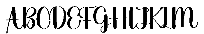Holidays Christmas Font UPPERCASE