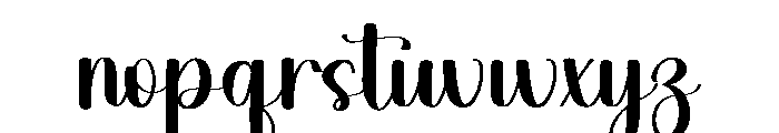 Holidays Christmas Font LOWERCASE