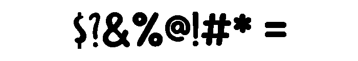 Holidays Summer Font OTHER CHARS