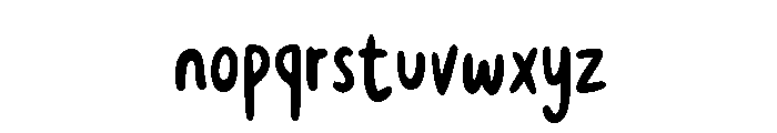 Holidays Summer Font LOWERCASE