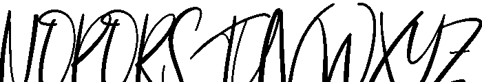Holidays Font UPPERCASE