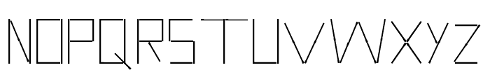 Holitter Phosphorus Font LOWERCASE