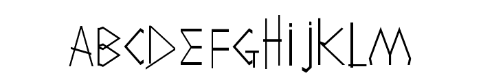 Holitter Shadow Font LOWERCASE