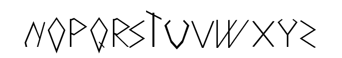 Holitter Shadow Font LOWERCASE