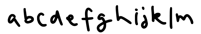 Hollies Fat Scribble Regular FONT