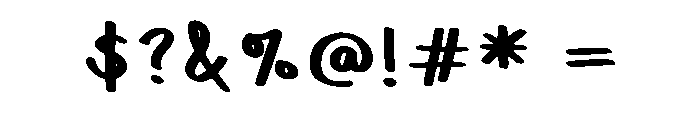 Hollies Ink Regular Font OTHER CHARS