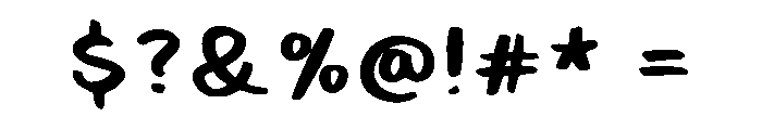 Hollies Lunch Break Regular Font OTHER CHARS