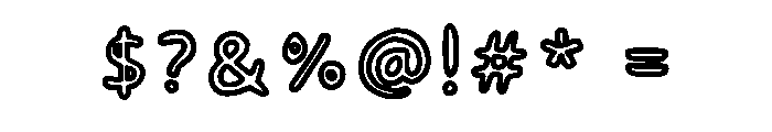 Hollies Outer Shell Regular Font OTHER CHARS