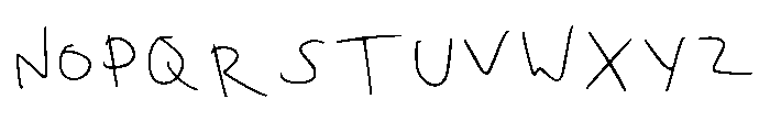 Hollies Scribble Regular Font UPPERCASE