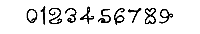 Hollies Whimsy Regular Font OTHER CHARS