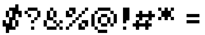Hollowetica Font OTHER CHARS