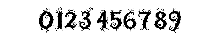 Hollowthorn Font OTHER CHARS