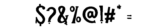 Holly Haven Font OTHER CHARS