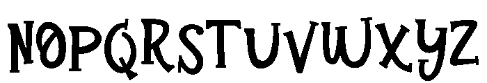 Holly Haven Font UPPERCASE