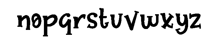 Holly Haven Font LOWERCASE
