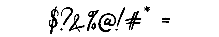 Holly Jolly Font OTHER CHARS