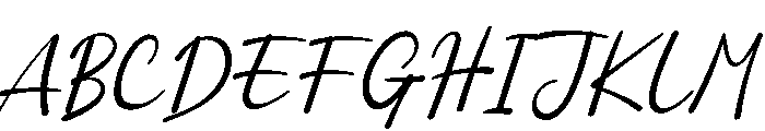 Holly Jolly Font UPPERCASE