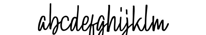 Hollybear-Regular Font LOWERCASE
