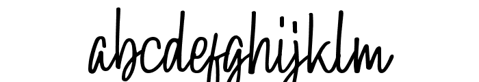 Hollybear-Regular Font LOWERCASE