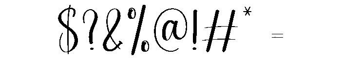 Hollyberry Font OTHER CHARS