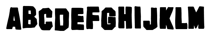 Hollyweed Font UPPERCASE